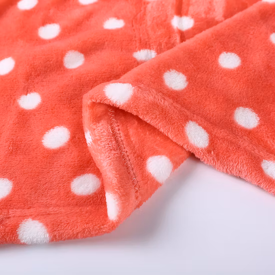 Manta de cama de lana de microfibra, venta al por mayor, manta de franela de Coral sólido barata, manta de invierno